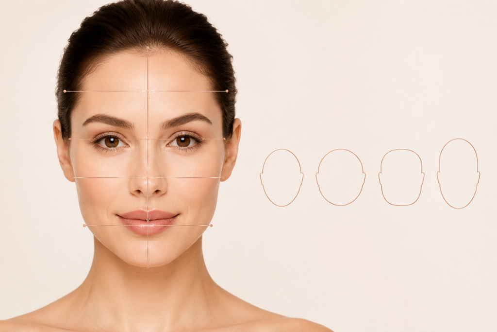 چگونه فرم صورت خود را تشخیص دهیم؟
