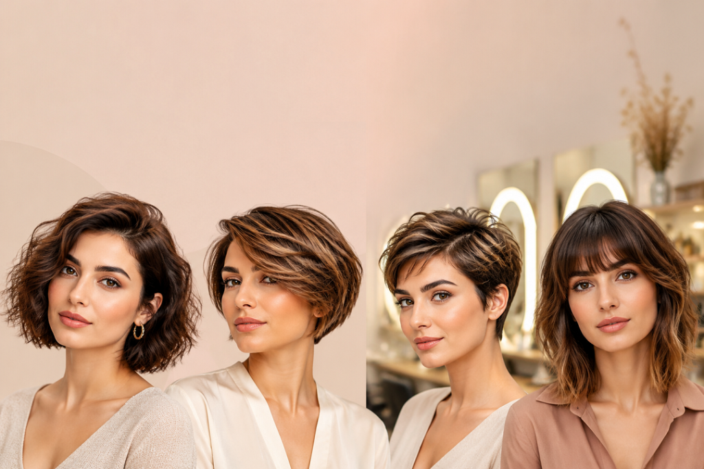 کوتاهی مو مناسب صورت گرد؛ چگونه چهره را متعادلتر نشان دهیم؟