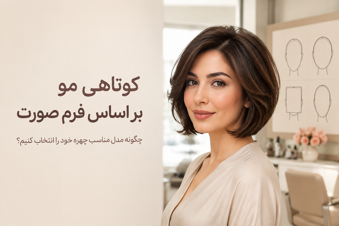 کوتاهی مو بر اساس فرم صورت؛ چگونه مدل مناسب چهره خود را انتخاب کنیم؟